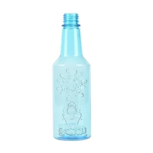 Clear PVC Plastic Beverage Bottles - Durable Empty Containers for Beer, Cider, Soda & Shaved Ice Drinks
